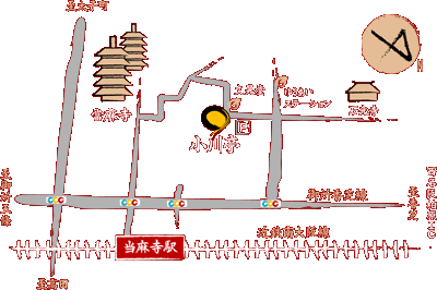 小川亭地図